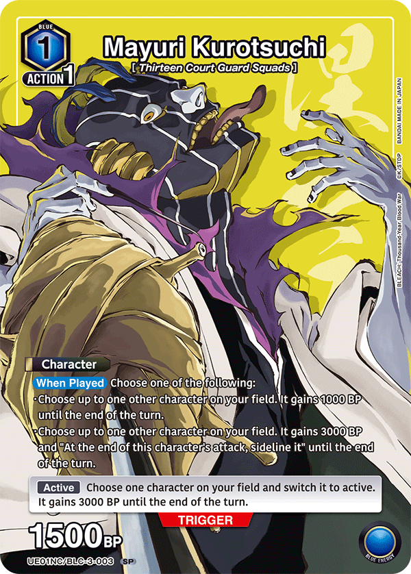 Union Arena New Card Selection Bleach: Thousand-Year Blood War