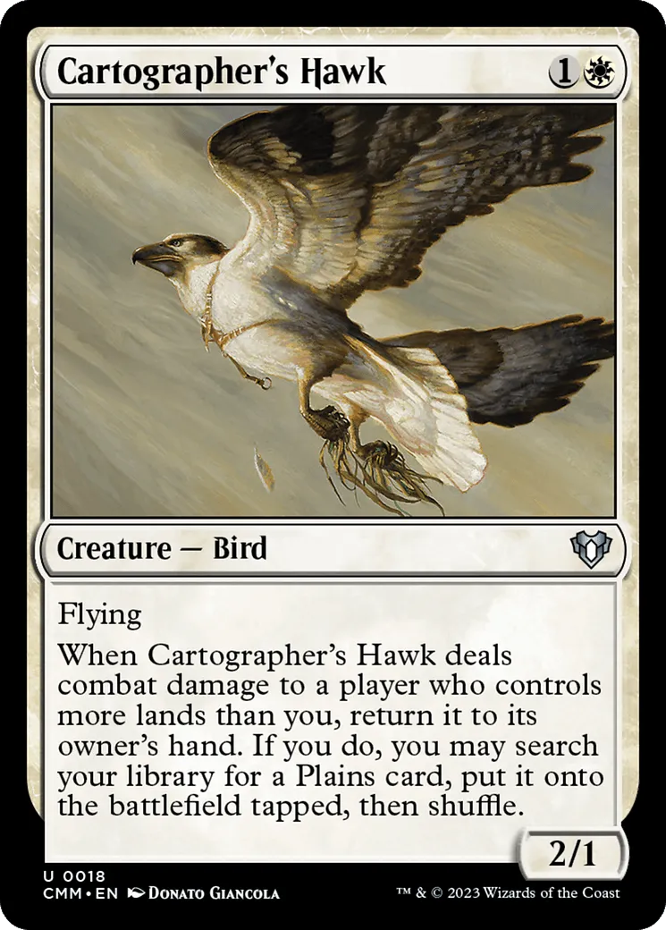 Cartographer's Hawk [Commander Masters] - Emmett's ToyStop