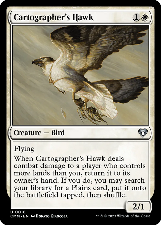 Cartographer's Hawk [Commander Masters] - Emmett's ToyStop