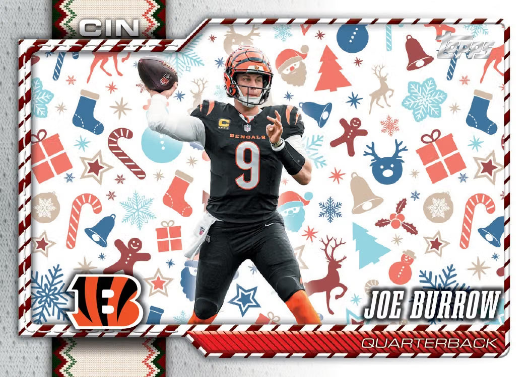 2026 Topps Holiday Football Mega Box
