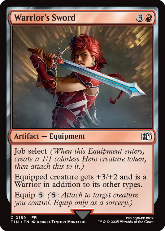 Warrior's Sword (FIN-169) - [FINAL FANTASY]