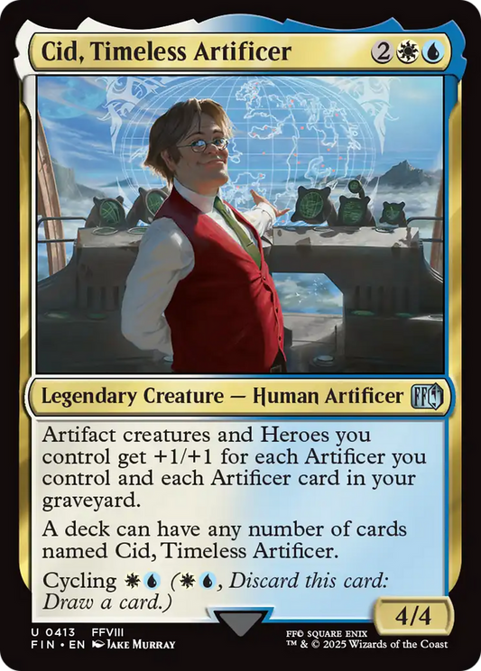 Cid, Timeless Artificer (0413) (FIN-413) - [FINAL FANTASY]