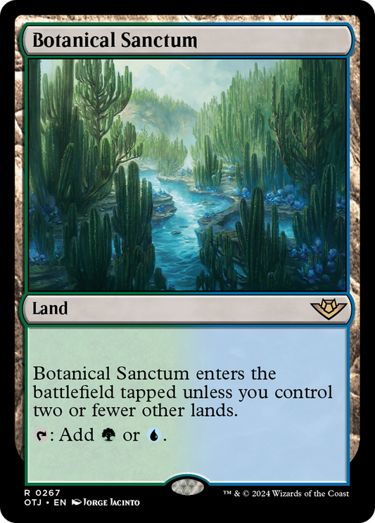Botanical Sanctum (OTJ-267) - [Outlaws of Thunder Junction] Foil