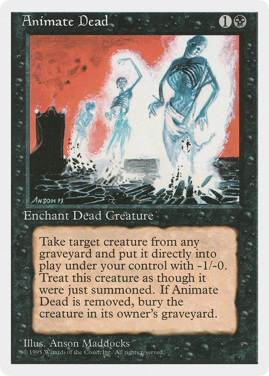 Animate Dead (4ED-002) - [Fourth Edition]