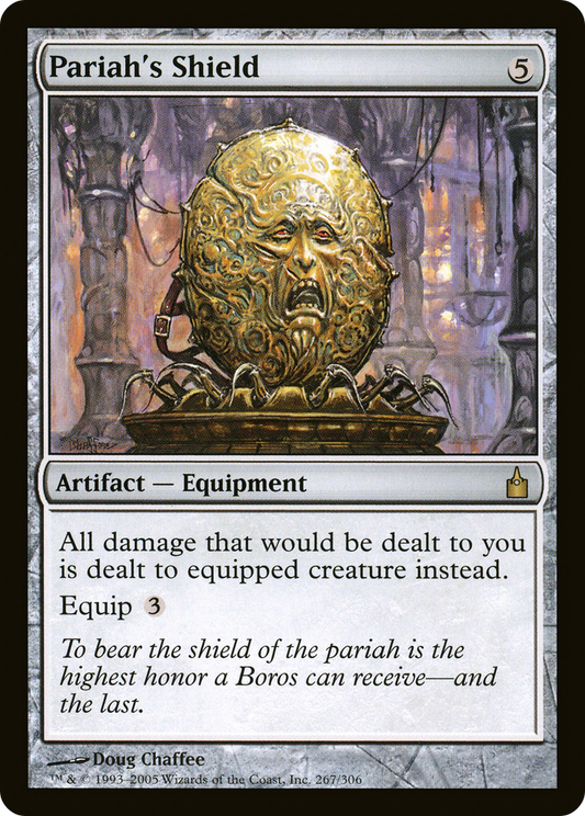 Pariah's Shield (RAV-267) - [Ravnica: City of Guilds] Foil