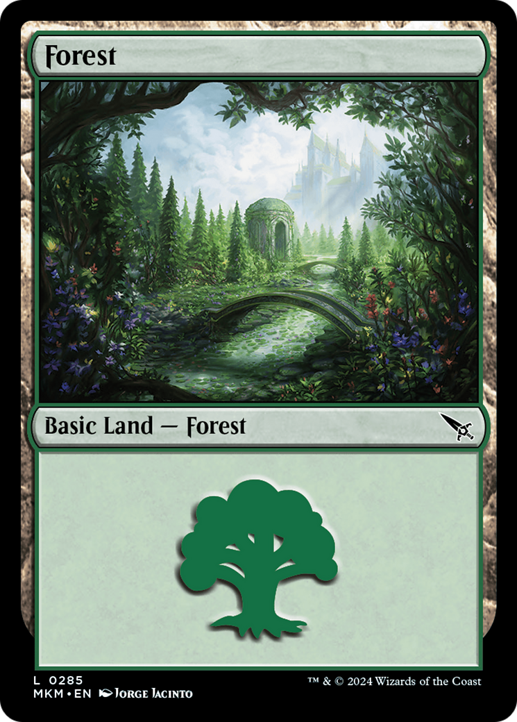 Forest (MKM-285) - [Murders at Karlov Manor] Foil