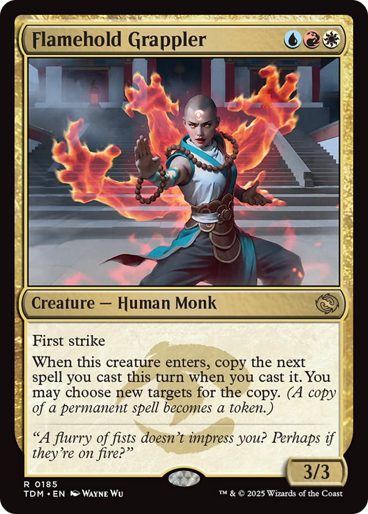 Flamehold Grappler (TDM-185) - [Tarkir: Dragonstorm]