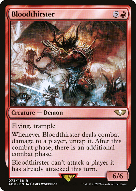 Bloodthirster (40K-073) - [Warhammer 40,000 Commander]