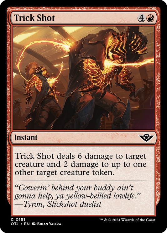 Trick Shot (OTJ-151) - [Hors-la-loi de Thunder Junction] Feuille 