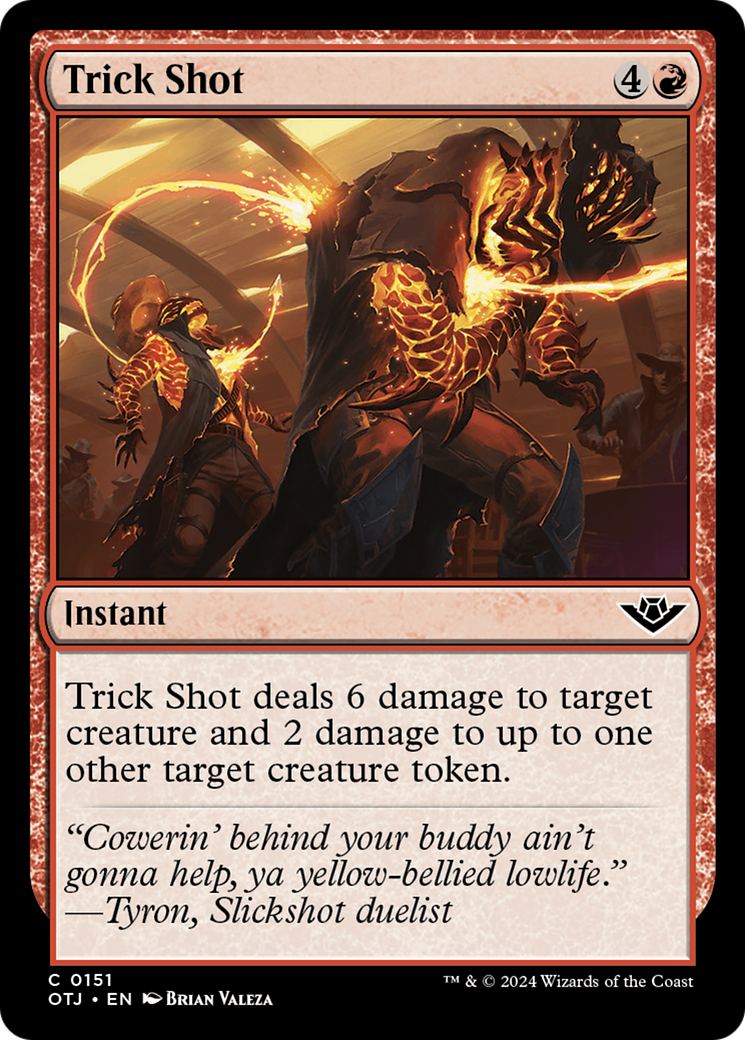 Trick Shot (OTJ-151) - [Outlaws of Thunder Junction] Foil