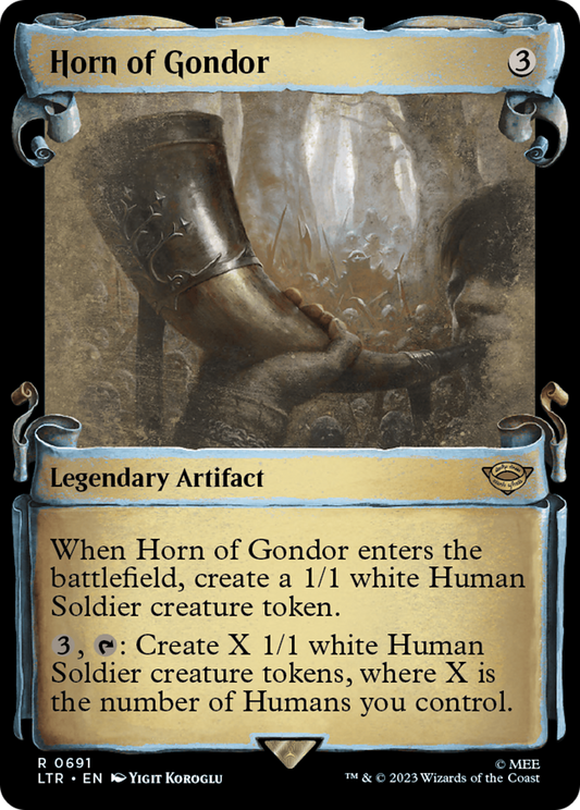 Horn of Gondor (LTR-691) - [The Lord of the Rings: Tales of Middle-earth]: (Showcase)
