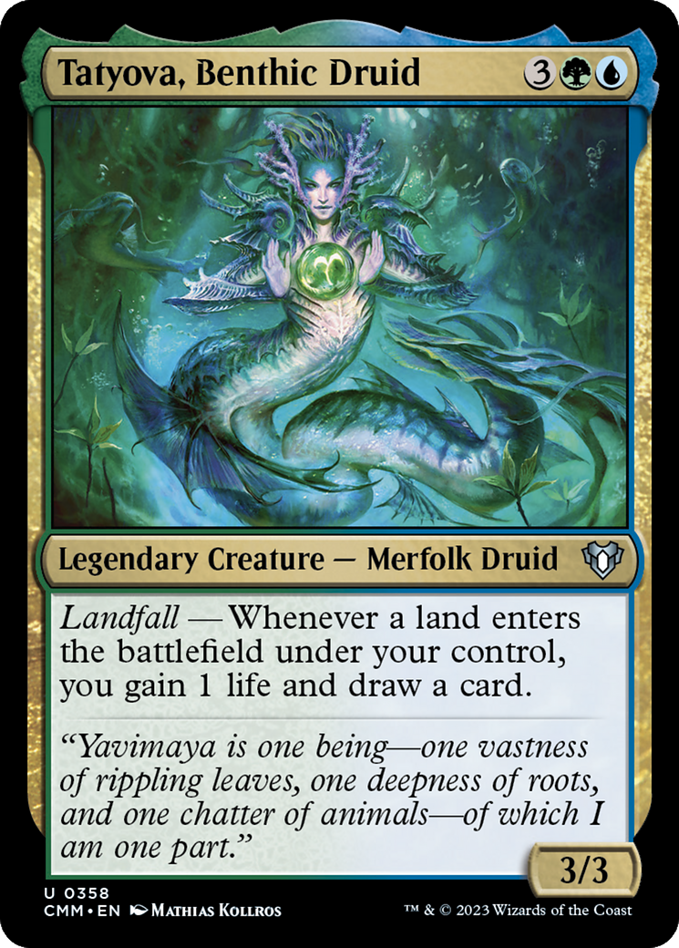 Tatyova, druide benthique [Commandant Masters] 