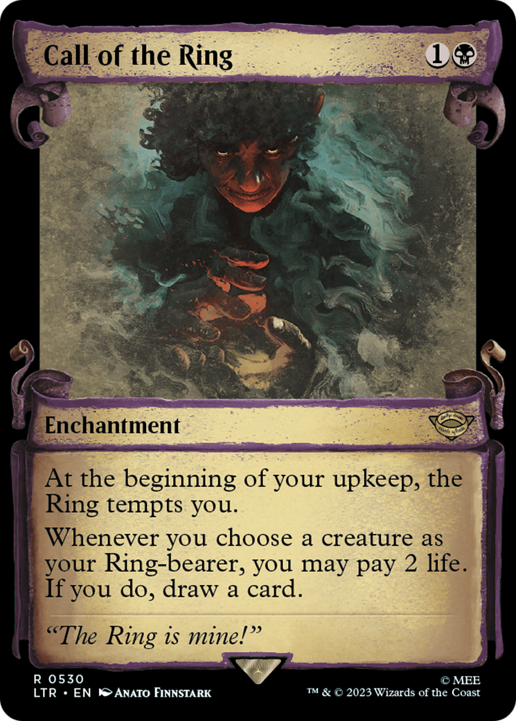 Call of the Ring (LTR-530) - [The Lord of the Rings: Tales of Middle-earth]: (Showcase) Foil