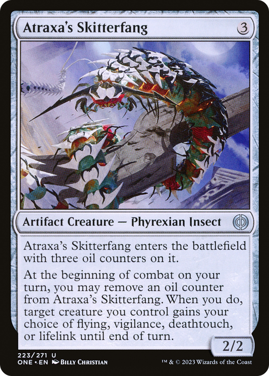 Atraxa's Skitterfang (ONE-223) - [Phyrexia: All Will Be One]