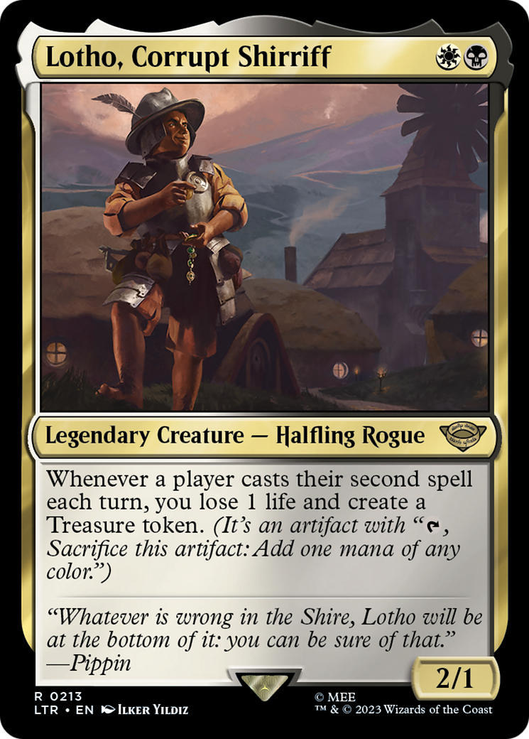 Lotho, Corrupt Shirriff (LTR-213) - [The Lord of the Rings: Tales of Middle-earth]