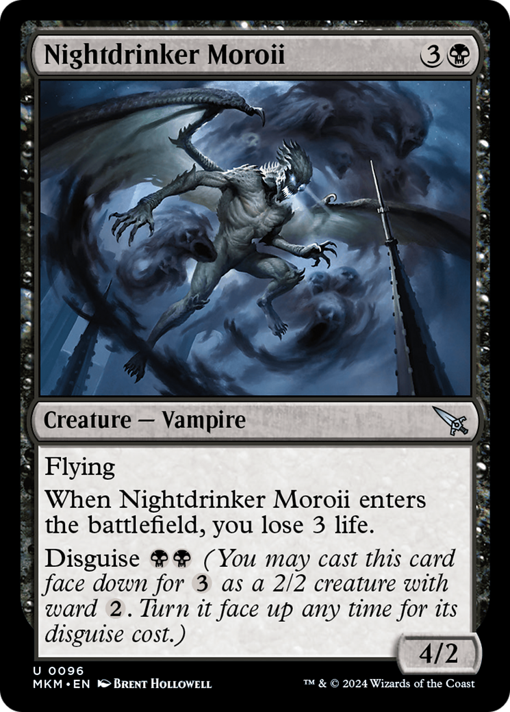 Nightdrinker Moroii (MKM-096) - [Murders at Karlov Manor] Foil