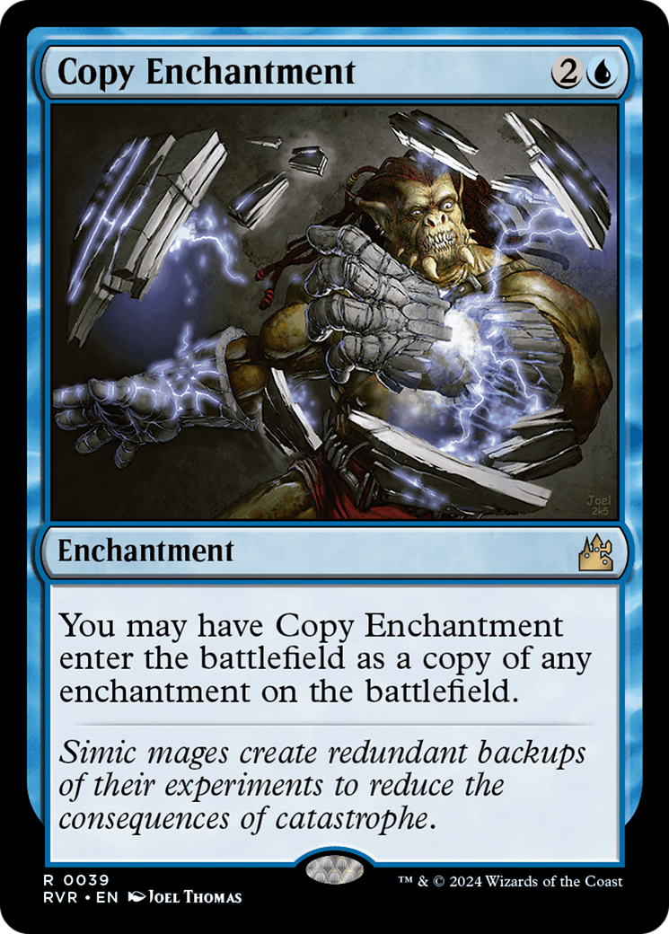 Copy Enchantment (RVR-039) - [Ravnica Remastered] Foil
