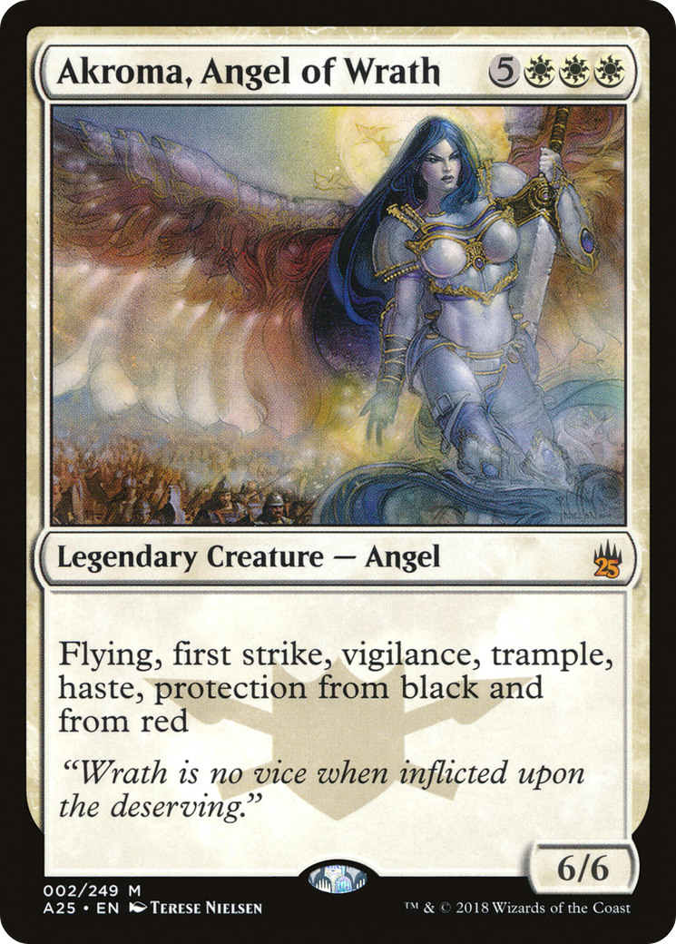 Akroma, Angel of Wrath (A25-002) - [Masters 25]