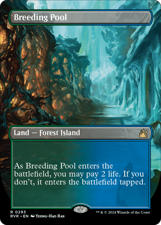 Breeding Pool (RVR-293) - [Ravnica Remastered] (Borderless)