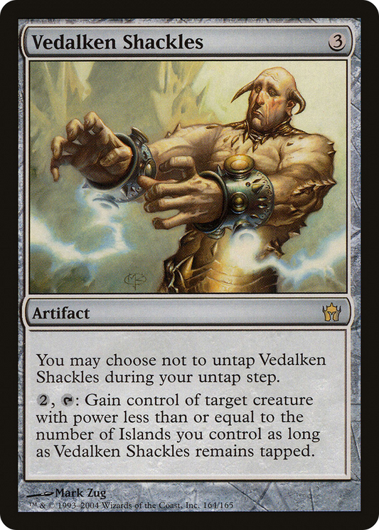 Vedalken Shackles (5DN-164) - [Fifth Dawn] Foil