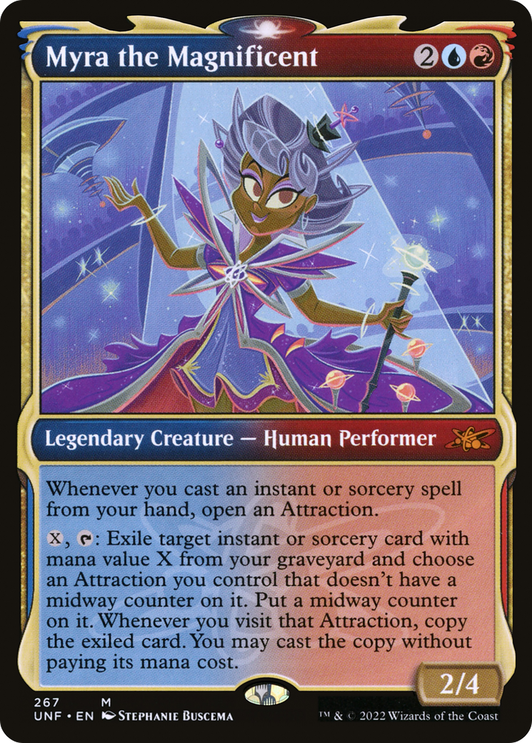 Myra the Magnificent (UNF-267) - [Unfinity]: (Showcase) Foil
