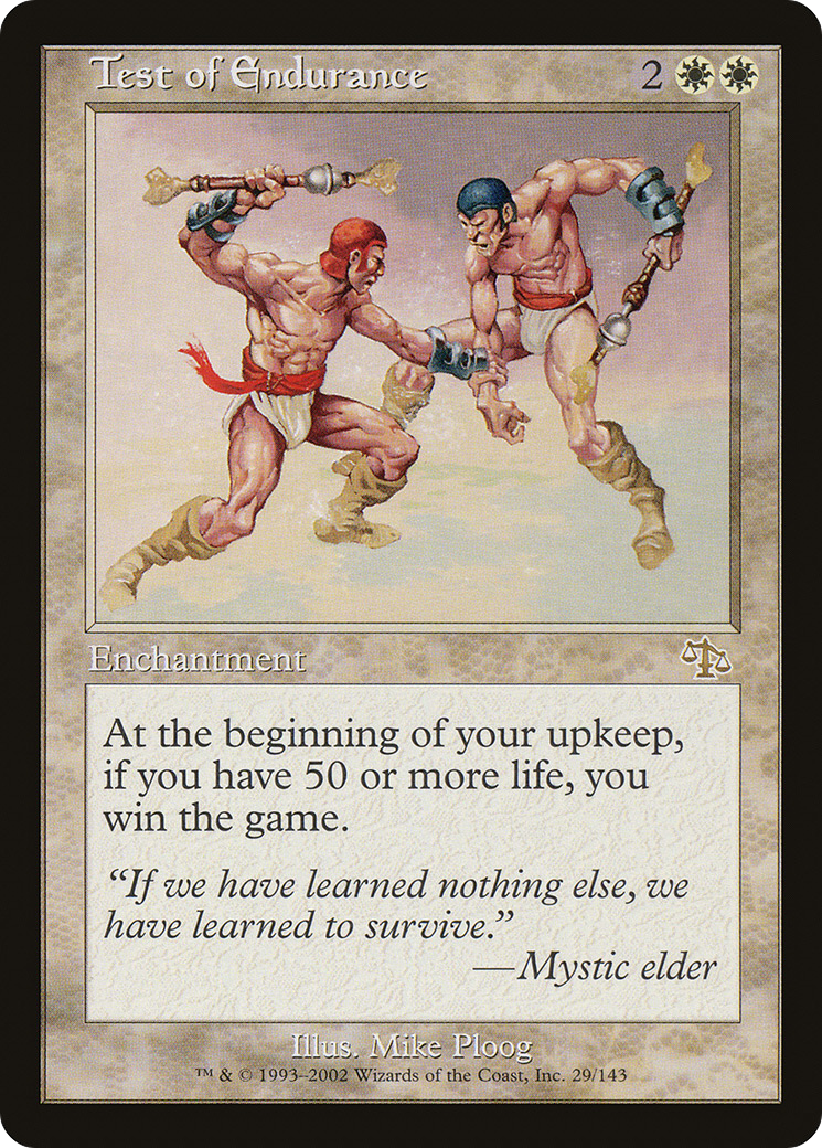 Test of Endurance (JUD-029) - [Judgment]
