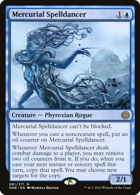 Mercurial Spelldancer (ONE-061) - [Phyrexia: All Will Be One] Foil