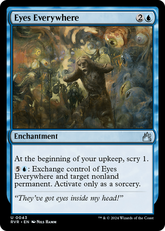 Eyes Everywhere (RVR-043) - [Ravnica Remastered]