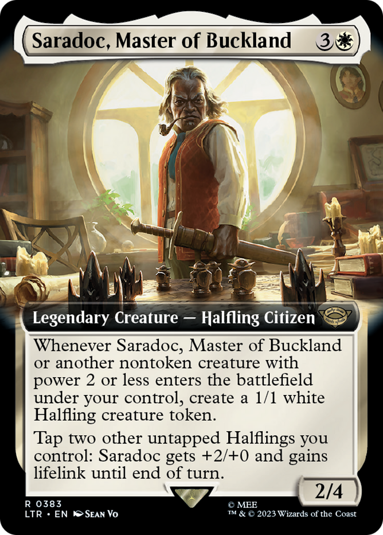 Saradoc, Master of Buckland (LTR-383) - [The Lord of the Rings: Tales of Middle-earth]: (Extended Art)