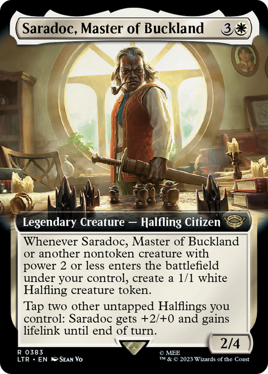 Saradoc, Master of Buckland (LTR-383) - [The Lord of the Rings: Tales of Middle-earth]: (Extended Art)