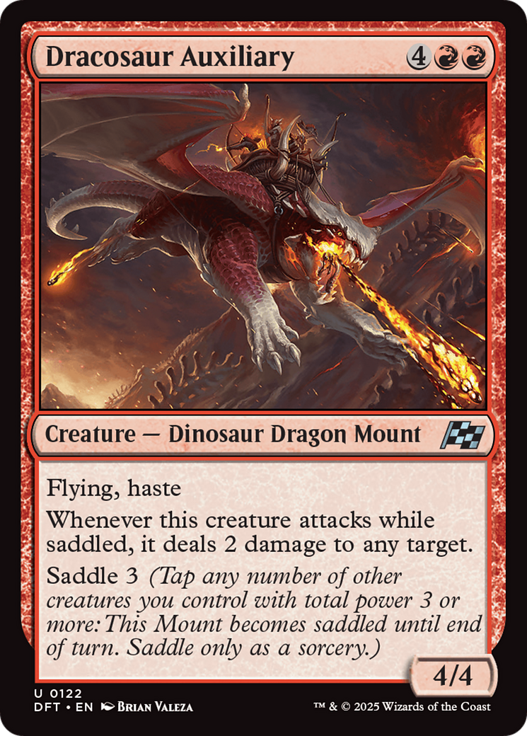 Dracosaur Auxiliary (DFT-122) - [Aetherdrift] Foil
