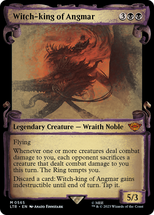 Witch-king of Angmar (LTR-565) - [The Lord of the Rings: Tales of Middle-earth]: (Showcase)