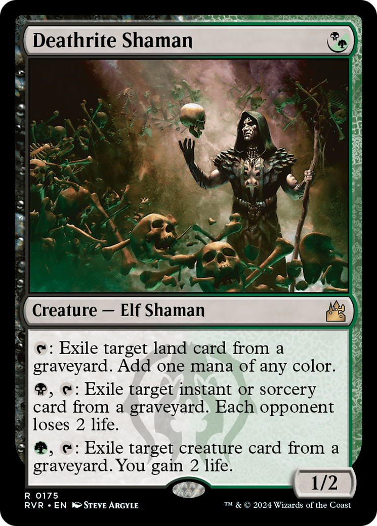 Deathrite Shaman (RVR-175) - [Ravnica Remastered] Foil
