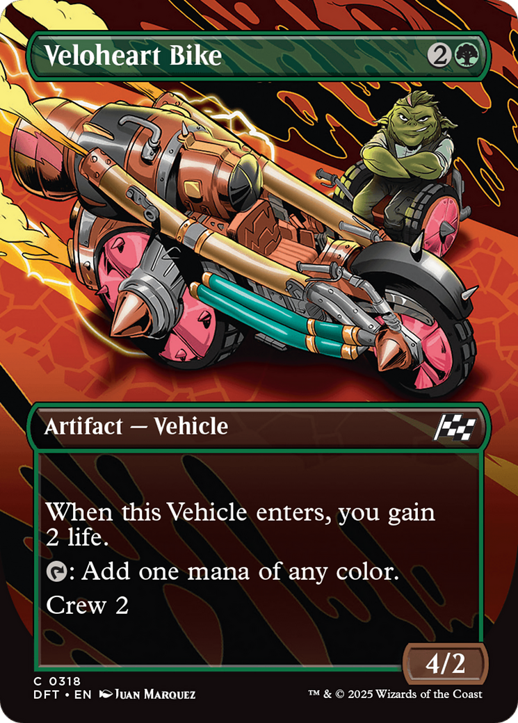 Veloheart Bike (DFT-318) - [Aetherdrift] (Borderless) Foil