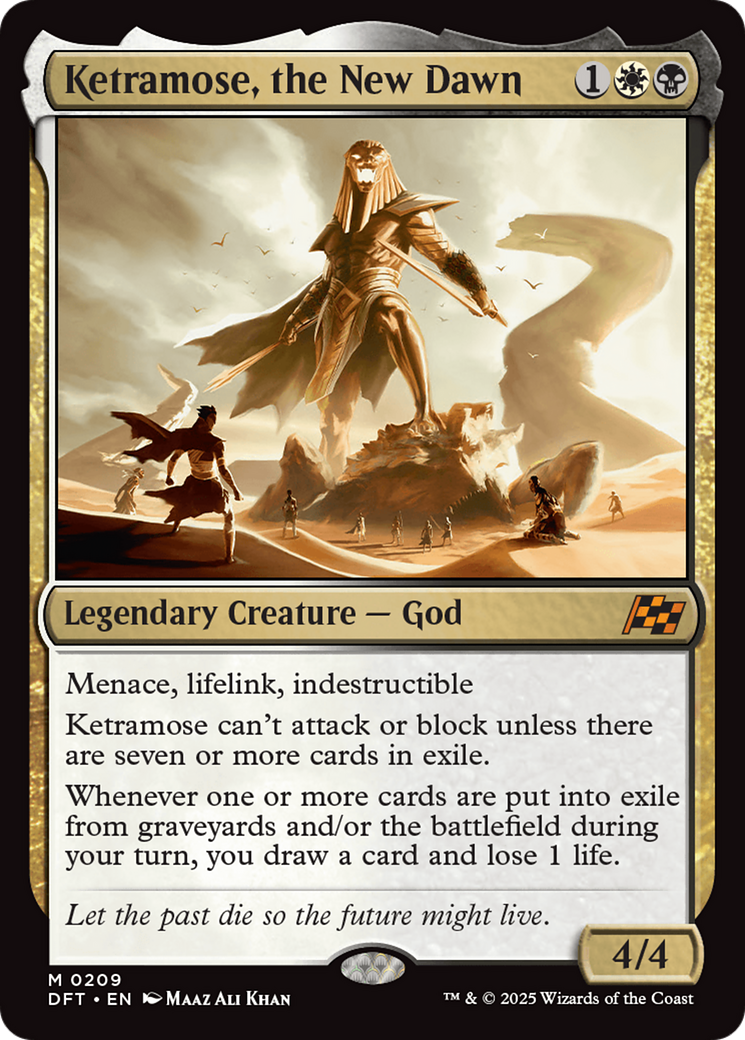 Ketramose, the New Dawn (DFT-209) - [Aetherdrift] Foil