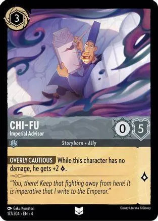 Chi-Fu - Imperial Advisor (177/204) Cold Foil - Ursulas Return - Emmett's ToyStop