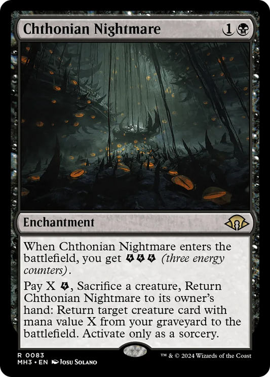 Chthonian Nightmare (MH3-083) - [Modern Horizons 3] - Emmett's ToyStop