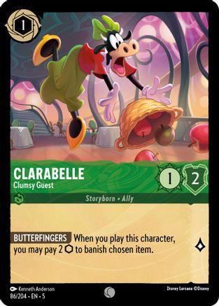 Clarabelle - Clumsy Guest (86/204) Cold Foil - Shimmering Skies - Emmett's ToyStop