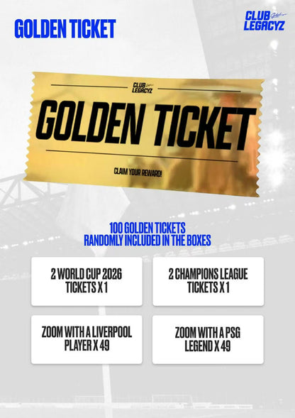 2025 Club Legacyz Icons Soccer Second Edition Hobby Box