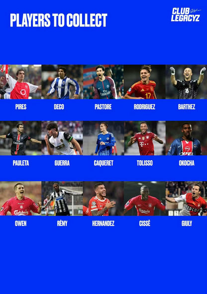 2025 Club Legacyz Icons Soccer Second Edition Hobby Box