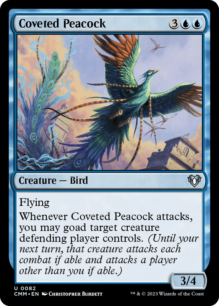 Coveted Peacock [Commander Masters] - Emmett's ToyStop