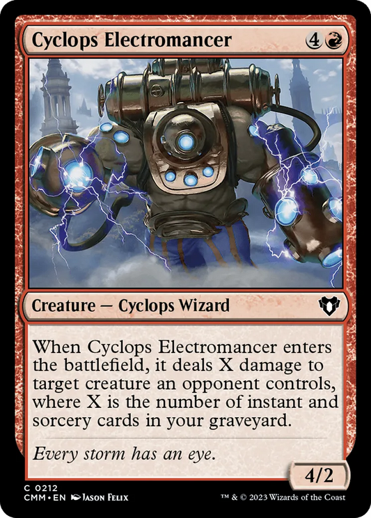 Cyclops Electromancer [Commander Masters] - Emmett's ToyStop