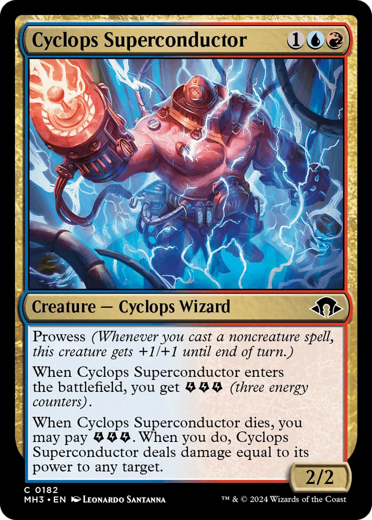 Cyclops Superconductor (MH3-182) - [Modern Horizons 3] - Emmett's ToyStop