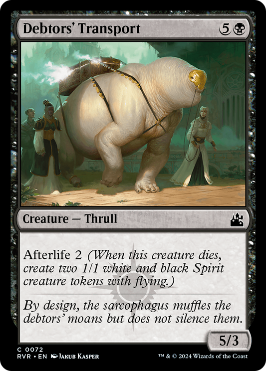 Debtors' Transport (RVR-072) - [Ravnica Remastered] Foil