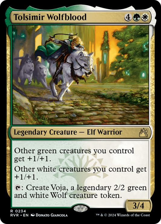 Tolsimir Wolfblood (RVR-234) - [Ravnica Remastered]