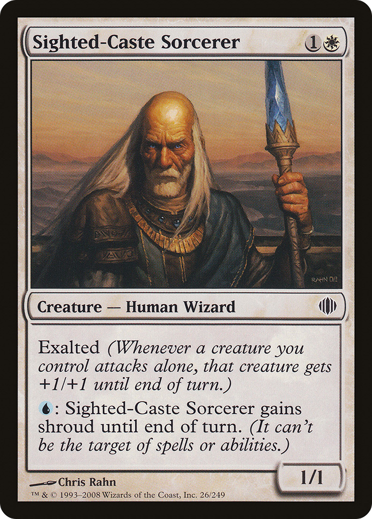 Sighted-Caste Sorcerer (ALA-026) - [Shards of Alara]