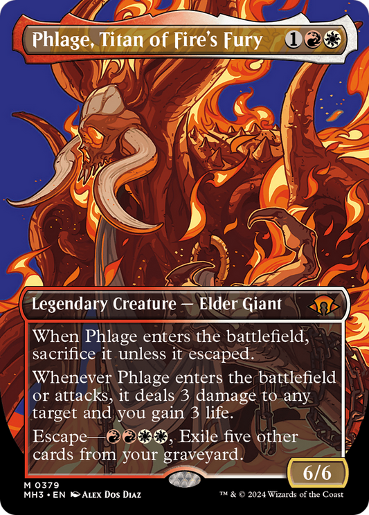 Phlage, Titan de la fureur du feu (MH3-379) - [Modern Horizons 3] (Sans frontières) 