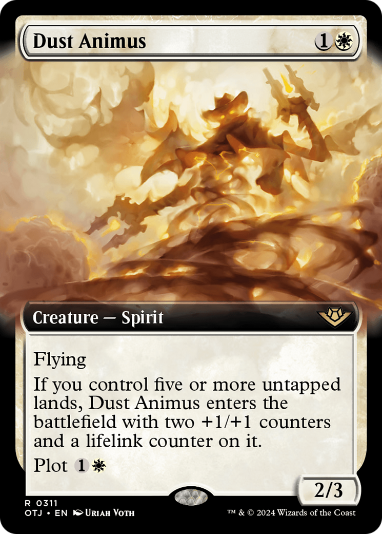 Dust Animus (OTJ-311) - [Outlaws of Thunder Junction]: (Extended Art)