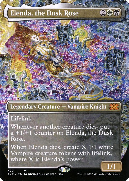 Elenda, the Dusk Rose (2X2-377) - [Double Masters 2022] (Borderless)