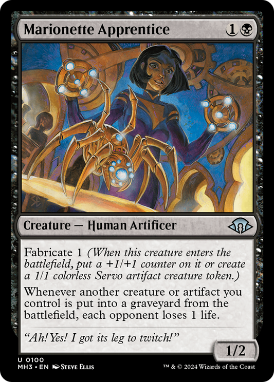 Apprenti marionnette (MH3-100) - [Modern Horizons 3] Foil 